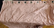 Zasłona pudrowy róż 130x240 cm
