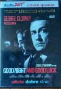 GOOD NIGHT AND GOOD LUCK. GEORGE CLOONEY. DVD            
