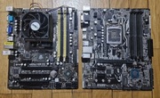 2 płyty asus prime b250m-a, asrock 960gc-gs fx+ procesor
