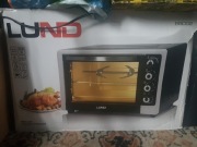 PIEKARNIK ELEKTRYCZNY 48L 230°C TERMOOBIEG Z ROŻNEM 2000W PRZENOŚNY LUND