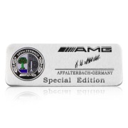 Naklejka Emblemat Znaczek Logo AMG MERCEDES 80mm x 30mm klapa błotnik