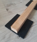 PODKŁADKI GUMOWE POD LEGARY, TARAS 100 szt 8 mm