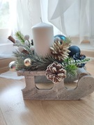 Stroik świąteczny sanki