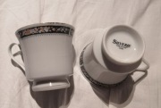 Filiżanki porcelanowe Silverie, 2 sztuki