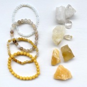 Ręcznie robione bransoletki | kolor opału lub karmelu 