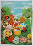 PLUSZOWE MISIE - WĘGIERSKIE WYDANIE - TRZY POCZTÓWKI 