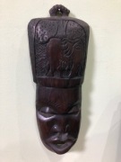 Maska etniczna plemienna Afryka afrykańska Azja Bali Indonezja Meksyk Peru 