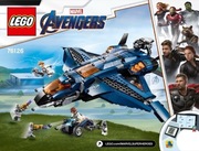 LEGO Marvel Super Heroes 76126 Wspaniały Quinjet Avengersów