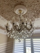 Żyrandol kryształowy kinkiety 