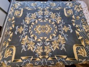 BAWEŁNIANA NARZUTA 192X172 cm, okres PRL