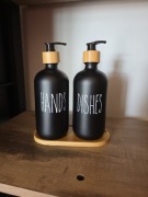 Dozowniki szklane/ceramiczne na mydło/płyn 