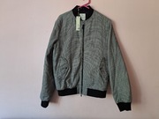 Nowa kurtka jesienna wiosenna męska M bomberka J. Lindeberg czarna biała