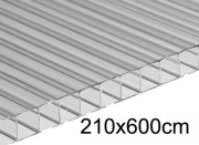 Poliwęglan komorowy bezbarwny 10mm zadaszenie dach daszek szklarnia