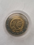 49. Malta 2009. 10 lat Unii. Moneta 2 euro €. Mennicza. Kapsel.