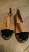 Espadryle beżowe primark 40