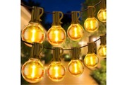 Girlanda Świetlna Na Taras Ogród Patio 50 żarówek 30 metrów