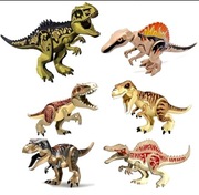 6x dinozaur Jurassic world indominus T-Rex spinozaur 
