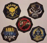 Vlepki ARKA GDYNIA, Cracovia, Lech, KSZO, Gryf Wej, Gwardia Kosz # 130