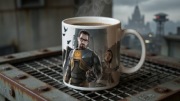 Half-life 2 gra prezent dla gracza retro geeka kubek ceramiczny