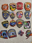 Oryginalne naszywki policyjne i straży pożarnej z USA polecam