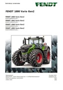 Instrukcja napraw Fendt  1038, 1042, 1046, 1050 S4 PL
