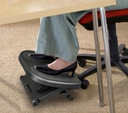 Podnóżek regulowany w 3 wysokościach Homcom czarny