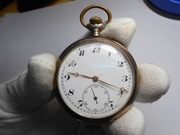 Piękny stary zegarek, Kieszonkowy !  koperta  srebro - Ag. sprawny 100 % 