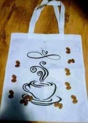 Torba, np. na zakupy wykonana ręcznie metodą sublimacji