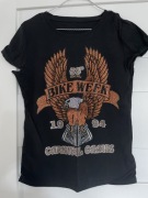 Koszulka T-shirt orzeł cyrkonie