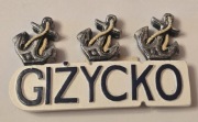 Magnes na lodówkę ceramiczny Giżycko Mazury Ryn Mikołajki Augustów (43) 