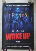 Plakat kinowy z filmu Wake Up horror thriller