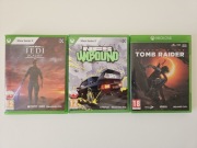 Gry Xbox Series X Jedi Survivor NFS Unbound Shadow of the Tomb Raider 