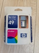 CARTRIDGE 49 ORYGINALNY TUSZ DO DRUKARKI HP INJEKT