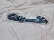 Czarny pejcz do BDSM 