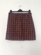 Spódnica ORSAY boucle czerwony granatowy