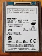 DYSK TWARDY 1.8 całą Toshiba MK12146AH 120 GB ATA ZIF 