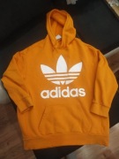 Bluza Adidas, pomarańczowa, r. M, ale to raczej XL ;)
