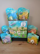 Flockies collection zestaw domek walizka 7 figurek 6+1