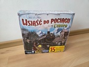 WYSYŁKA 0 ZŁ ! Gra Planszowa Wsiąść do Pociągu: Europa Rebel NOWA Folia