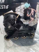 Łyżworolki 4w1 Bestif BRS08 rolki łyżwy wrotki regulowane 38-41