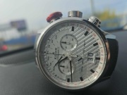 Zegarek EDOX Chronorally, srebrny, model 38001