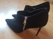 New Look Zamszowe buty na szpilce Vegan