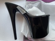 High heels pole dance platform czarne r41 - 26cm