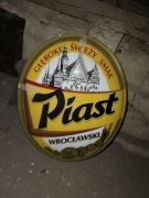 Szyld neon reklamowy piwa Piast