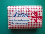 Mydło BOBAS 1985 PRL 100g Pollena Racibórz