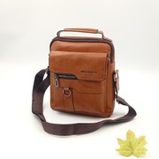 Torba męska listonoszka na ramie skóra WEIXIER b