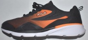 Buty sportowe  Fila  czarno  pomarańczowe  rozmiar  EU47 - US13