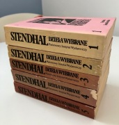 Stendal-Dzieła wybrane 5 tomów / PIW 1985