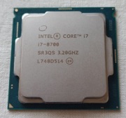 Procesor Intel Core i7-8700 6x4.6GHz LGA1151 v2 100% Sprawny, mam więcej