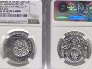 10 ZŁ BRAKTEAT MIESZKA III STAREGO 2014 NGC PF70 ! MAX IDEAŁ